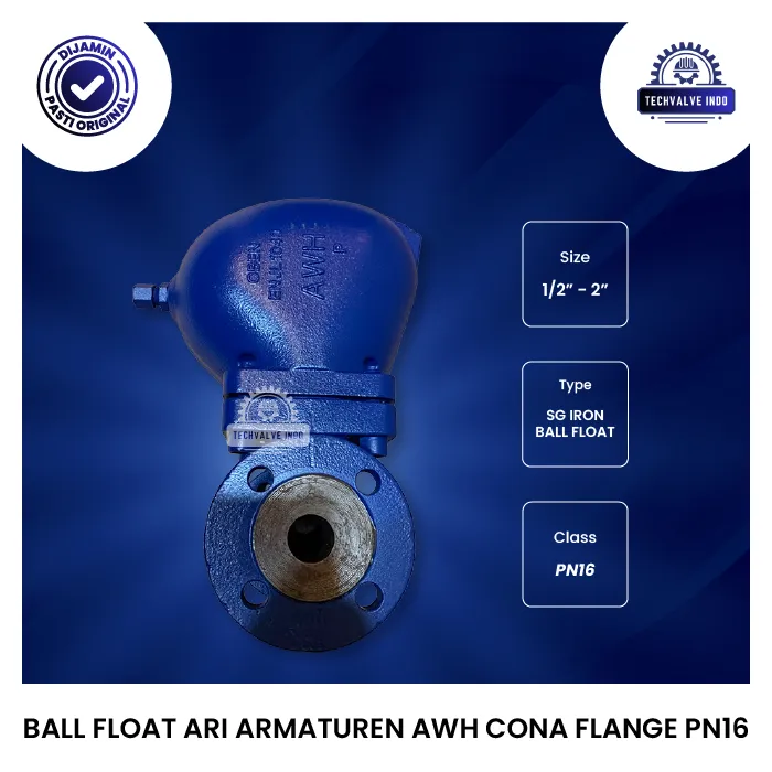 BALL FLOAT ARI ARMATUREN AWH CONA FLANGE PN16