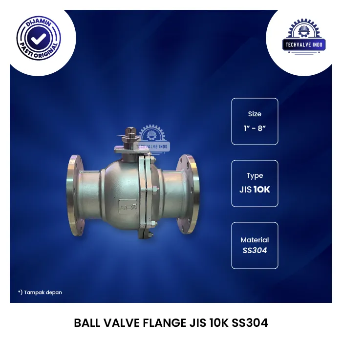 BALL VALVE FLANGE JIS 10K SS304
