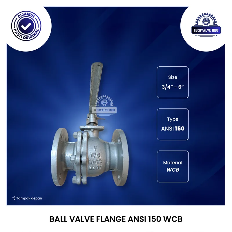 BALL VALVE WCB FLANGE ANSI 150
