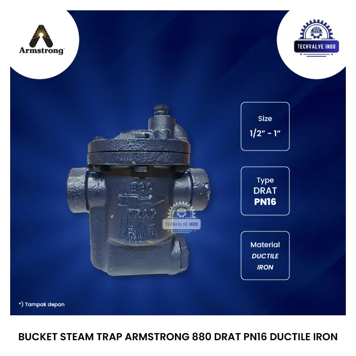BUCKET STEAM TRAP ARMSTRONG 880 DRAT PN16 DUCTILE IRON