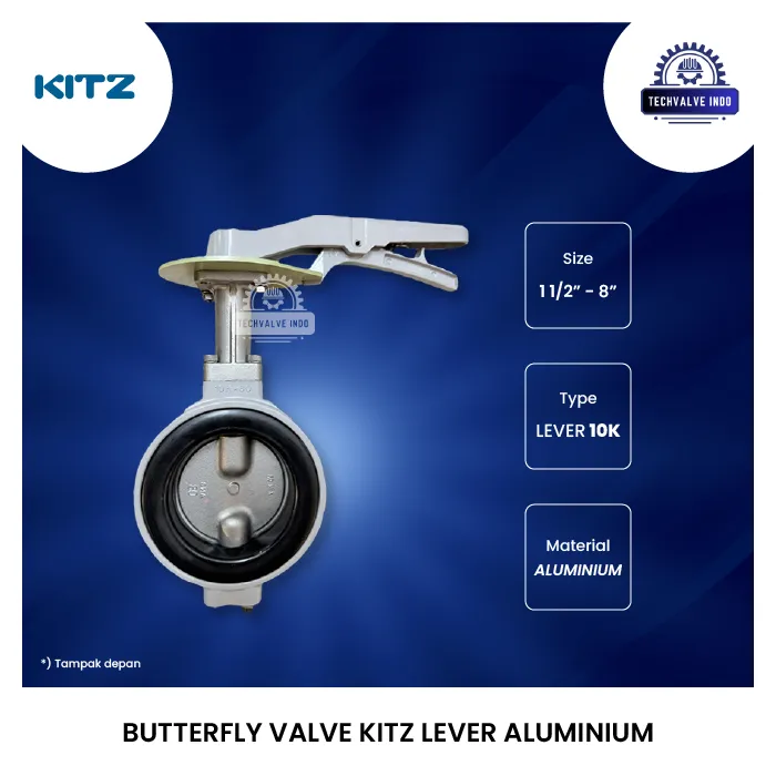 BUTTERFLY VALVE KITZ LEVER ALUMINIUM