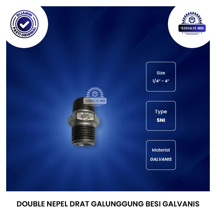 DOUBLE NEPEL DRAT GALUNGGUNG BESI GALVANIS