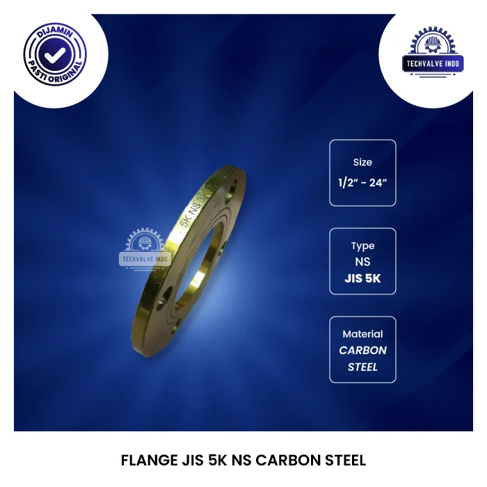 FLANGE JIS 5K NS CARBON STEEL