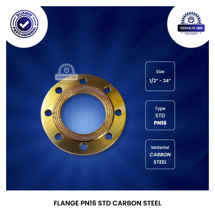 FLANGE PN16 STD CARBON STEEL