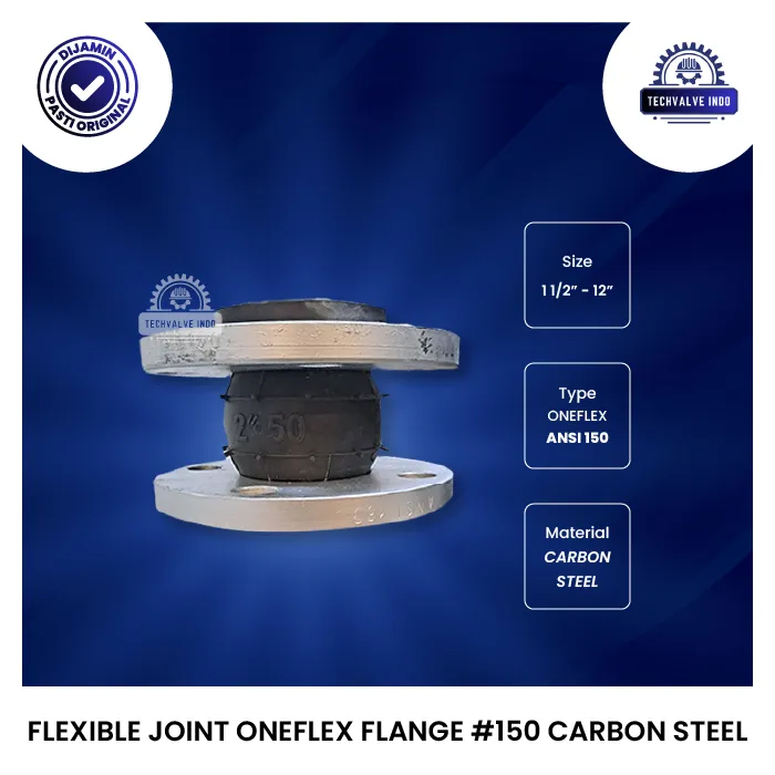 FLEXIBLE JOINT ONEFLEX FLANGE #150 CARBON STEEL