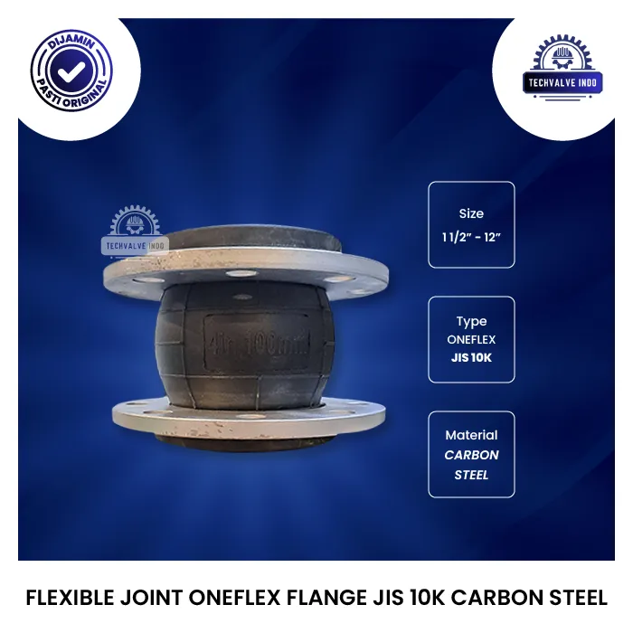 FLEXIBLE JOINT ONEFLEX FLANGE JIS 10K CARBON STEEL