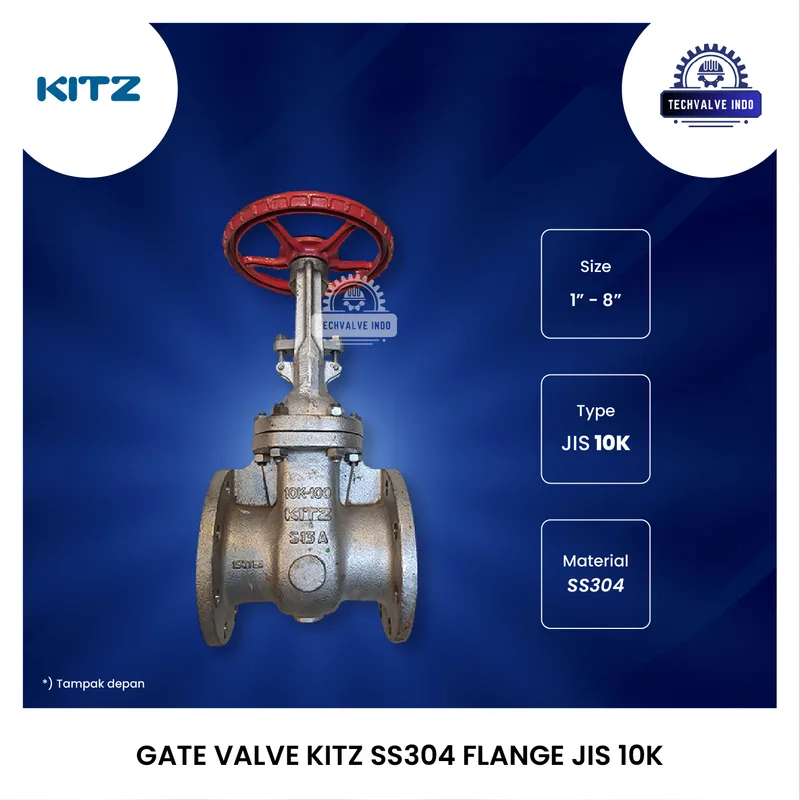 GATE VALVE KITZ AS NAIK JIS 10K SS304