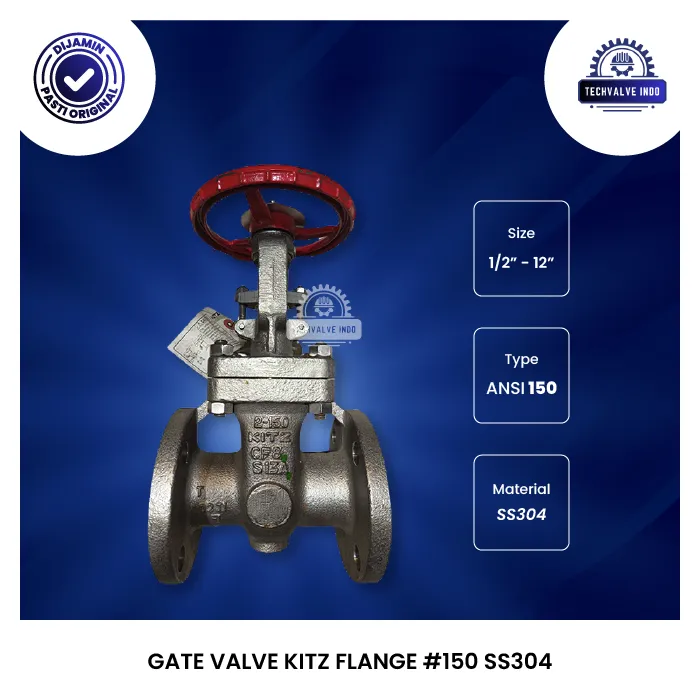 GATE VALVE KITZ FLANGE #150 SS304