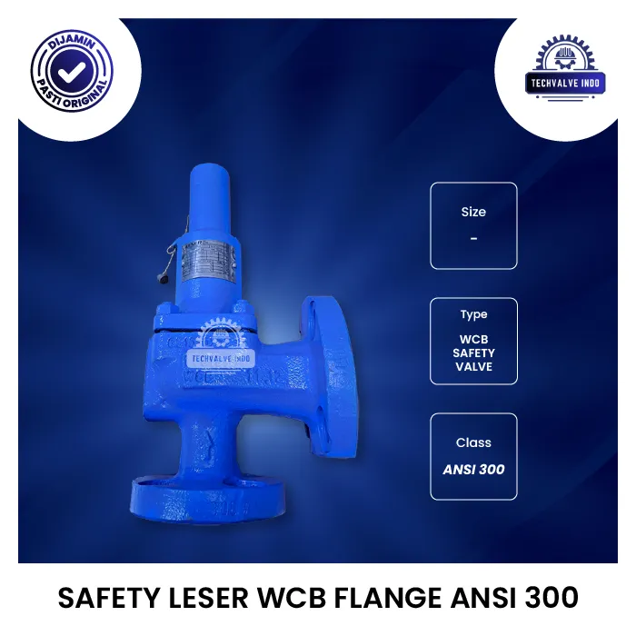 SAFETY LESER WCB FLANGE ANSI 300