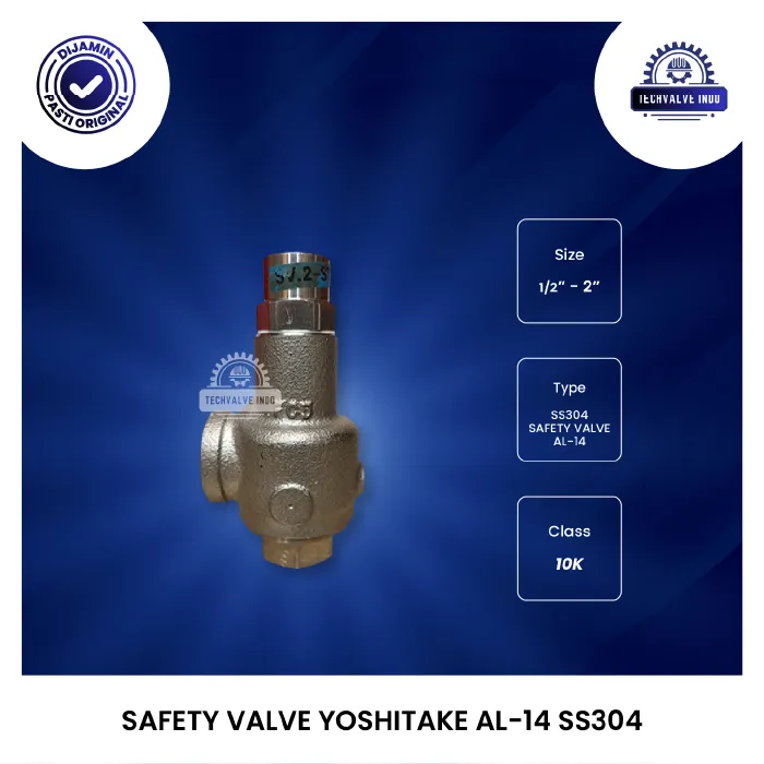 SAFETY VALVE YOSHITAKE AL-14 SS304