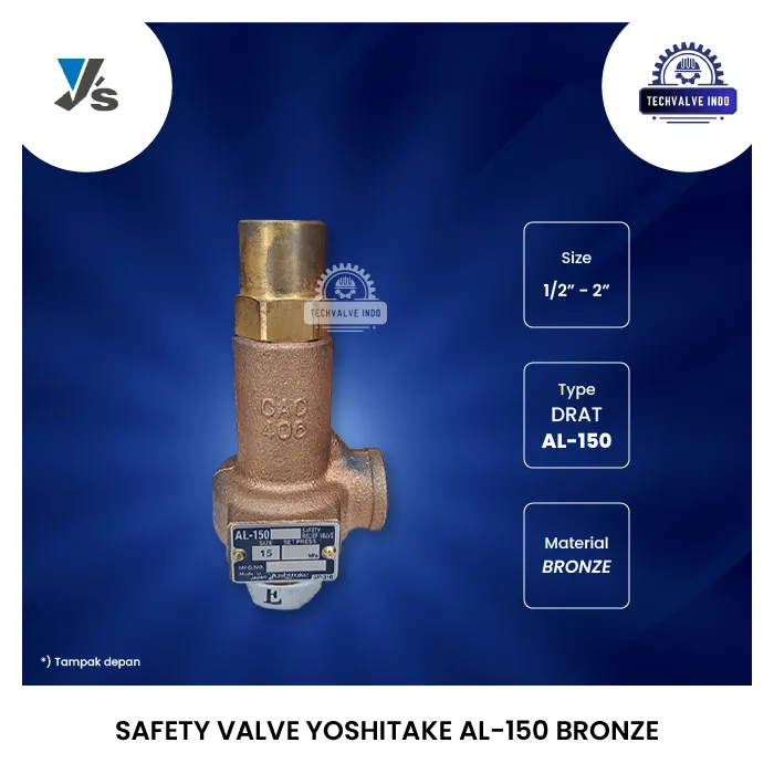 SAFETY VALVE YOSHITAKE AL-150 BRONZE
