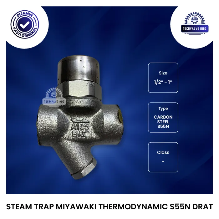 STEAM TRAP MIYAWAKI THERMODYNAMIC S55N DRAT