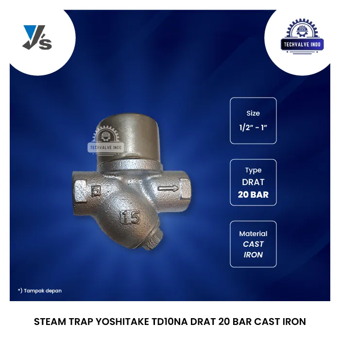 STEAM TRAP YOSHITAKE TD10NA DRAT 20 BAR CAST IRON