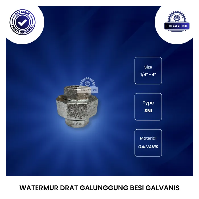 WATERMUR DRAT GALUNGGUNG BESI GALVANIS