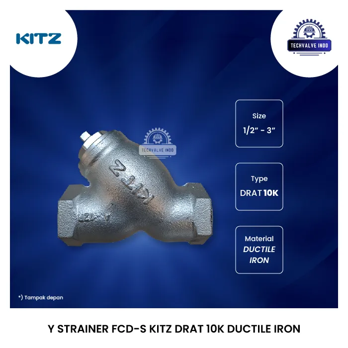 Y STRAINER FCD-S KITZ DRAT 10K DUCTILE IRON