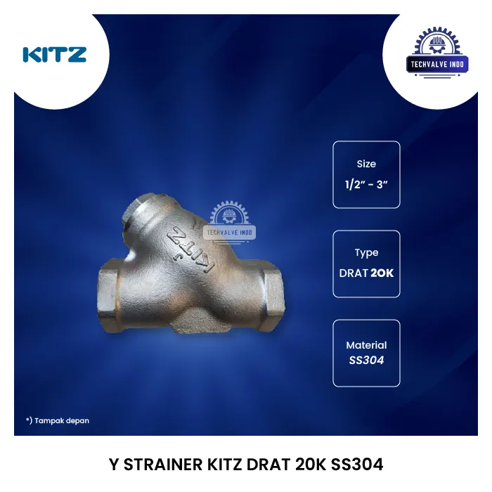 Y STRAINER KITZ DRAT 20K SS304