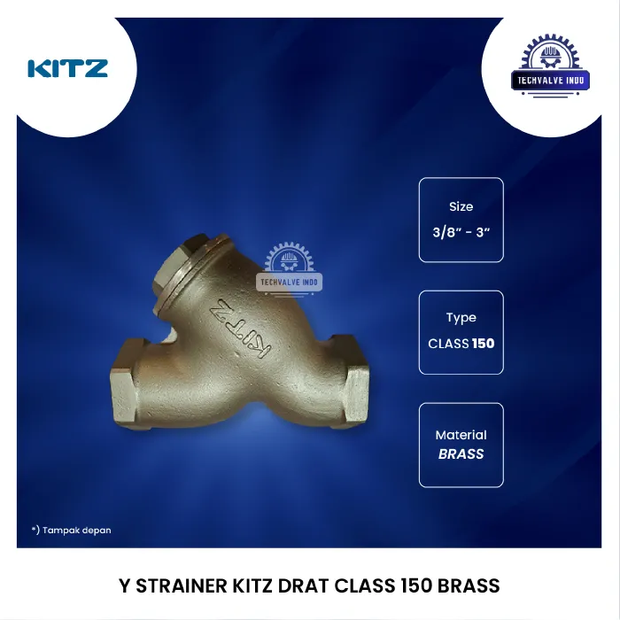 Y STRAINER KITZ DRAT CLASS 150 BRASS